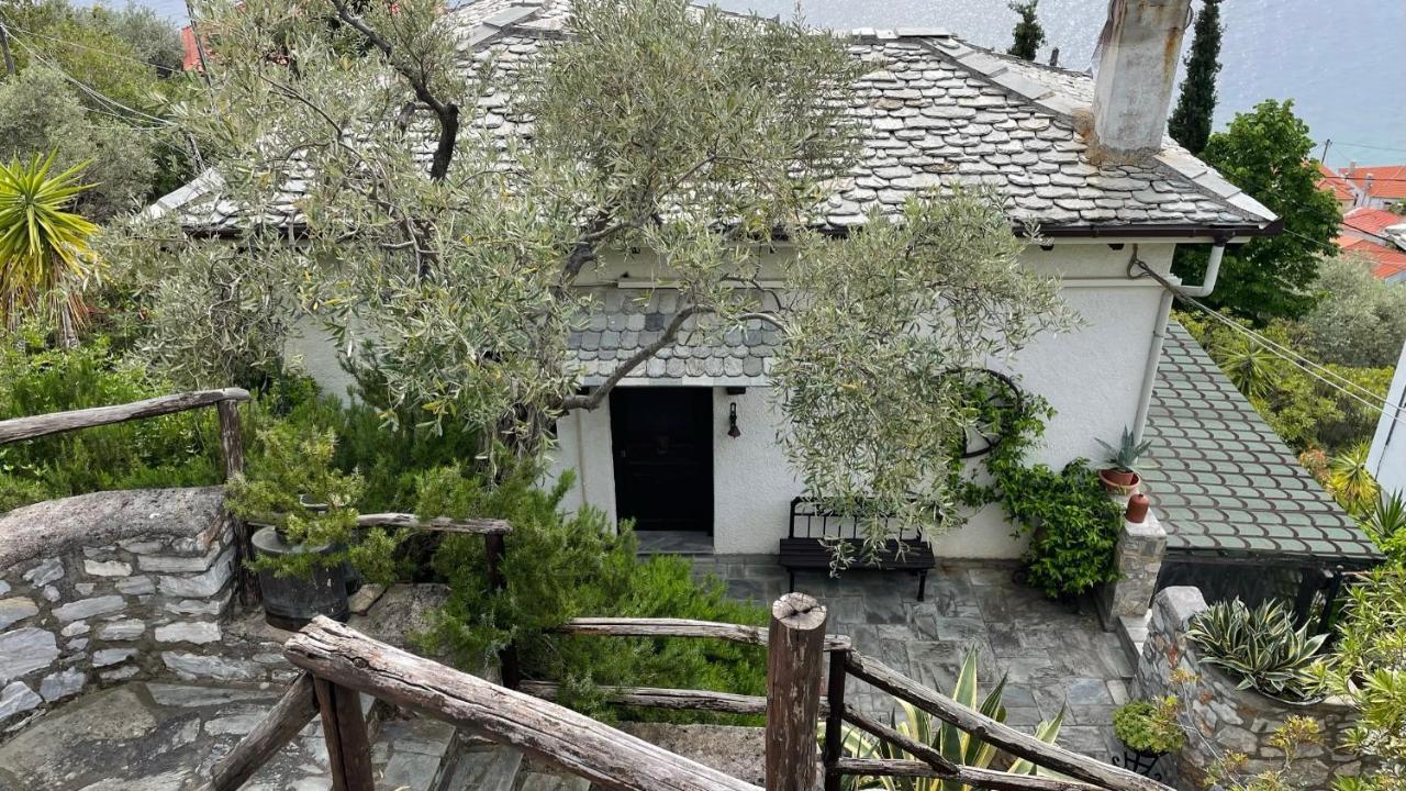 Iris Sea View Villa Áfissos Exterior foto
