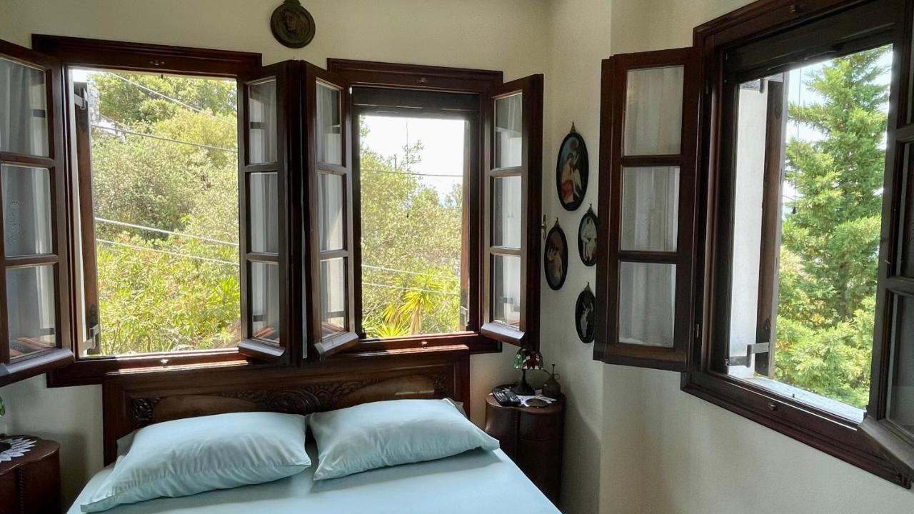 Iris Sea View Villa Áfissos Exterior foto